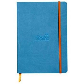 Cuaderno Rhodiarama A5 Dot Azul Turquesa
