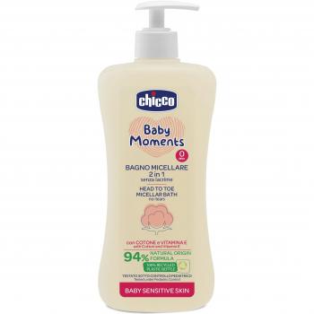 Chicco Baby Moments Sensitive Micellar Shampoo for Body and Hair 500 ml