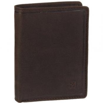 Bodenschatz Monza 8-166 MA 05 - Monedero de cuero unisex, color marrón, talla 10x14x3 cm