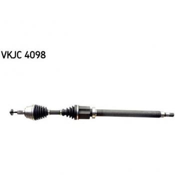 Eje motriz SKF VKJC 4098 - Árbol de transmisión con rodamientos de alta calidad, diseño optimizado para reducción de vibraciones y ruido, fabricado en materiales resistentes a la corrosión, compatible con vehículos específicos para un