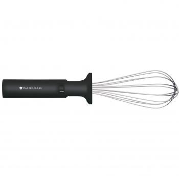 Batidor Manual Extensible de Acero Inoxidable MasterClass - Color Plateado/Negro