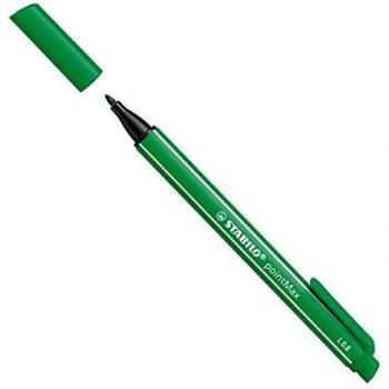 Rotulador de Escritura STABILO pointMax Verde con Punta Fina y Tinta de Calidad