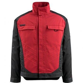 Chaqueta de Trabajo Mascot Fulda Roja/Negra - Grande