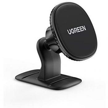 UGREEN Soporte Movil Coche Magnetico, Soporte Magnetico Iman Móvil Coche Car Mount Holder con Adhesivo 3M Rotación 360° Sujeccion para iPhone 12 11 Pro X XR 8 Xiaomi Redmi Note 9 Mi10 Samsung S20 S9