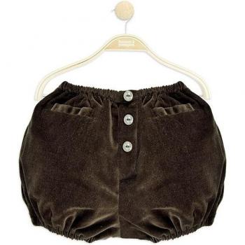 Shorts bombachos tipo cubrepañal para bebé Bonnet à Pompon con diseño cómodo y suelto, fabricados en material suave y transpirable, ideales para la temporada de calor, con cintura elástica para un ajuste perfecto y detalles