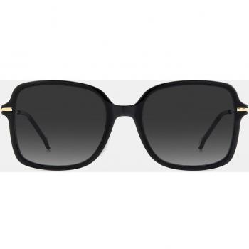 Carolina Herrera Black/Dark Grey Shaded Sunglasses, Multicolor Female, Size: 55 MM
