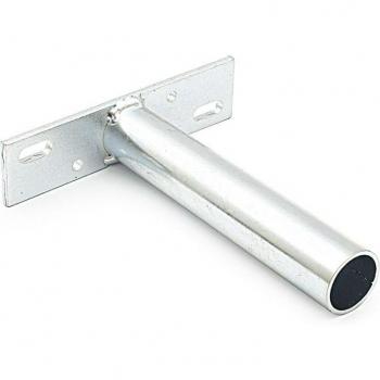 Soporte oculto saurus 120x30x4 tubo ø25 con inclinación de 2.5º hacia arriba