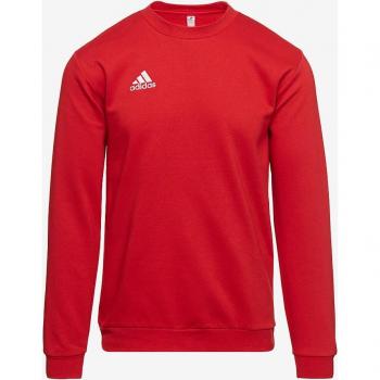 Sudadera de fútbol adidas Entrada 22 roja puro para hombre, talla S