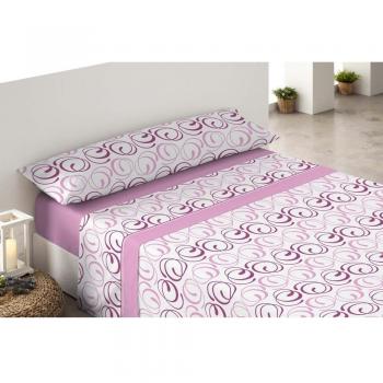 Cisne Rojo Carla - Juego de sábanas polares para cama de 150 cm