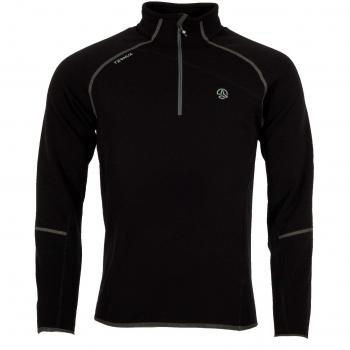 Ternua ® Magik 1/2 Zip M Camiseta, Hombre, Negro, M