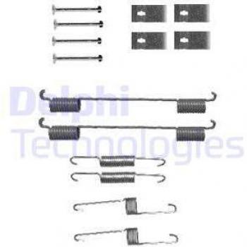 Kit de reparación de frenos automático DELPHI LY1339, incluye zapatas de freno y accesorios para montaje