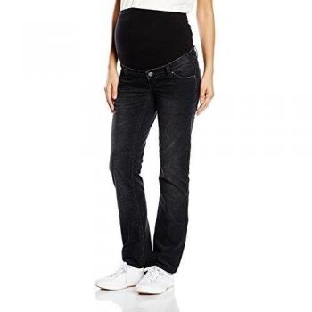MAMALICIOUS MLFILUCA CORDEROY BOOTCUT JEANS-Vaqueros premamá Mujer    Negro