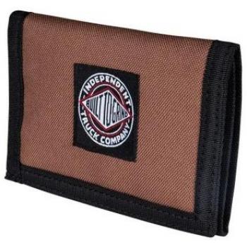 Cartera Independent BTG Summit Brown Black - Cartera de cuero, diseño moderno, compartimentos múltiples para tarjetas y billetes, cierre seguro, color marrón y negro