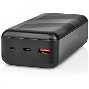 Powerbank Nedis 32000 mAh USB-A / USB-C, 2 Salidas, PD3.0 65W, Carga Rápida