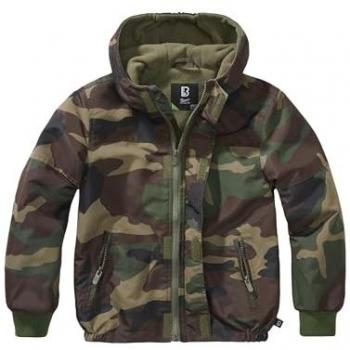 Brandit Kids Woodland Front Zip Windbreaker Jacket