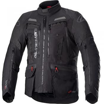 Alpinestars Bogota Pro Drystar Waterproof Textile Motorcycle Jacket - Black