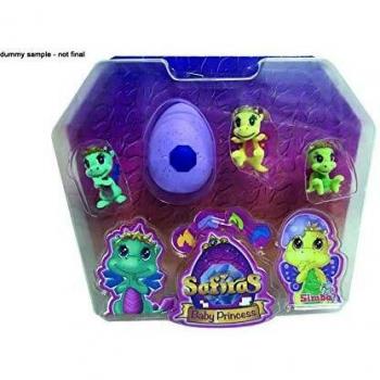 SAFIRAS- Set de 4 Figuras Baby Princess