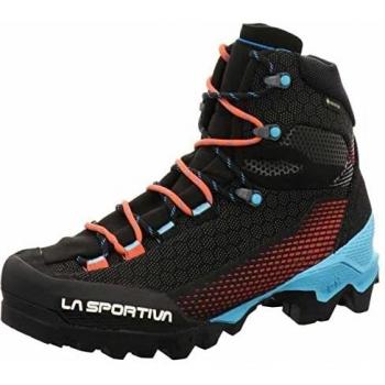 La Sportiva Botas de Senderismo Aequilibrium ST Gore-Tex Mujer (Black/Hibiscus)