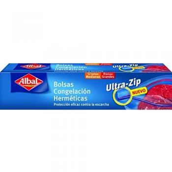 Albal - Bolsas congelación herméticas - 2 Tamaños - 20 bolsas - [Pack de 6]