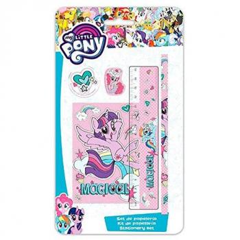 Little pony blister papeleria blanco 20 x 10 x 2 cm
