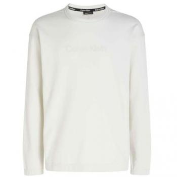 Sudadera de Cuello Redondo Elegante con Logo Cepillado - XL