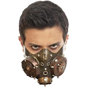 Máscara Steampunk Ghoulish para Adultos con Boquilla Estándar