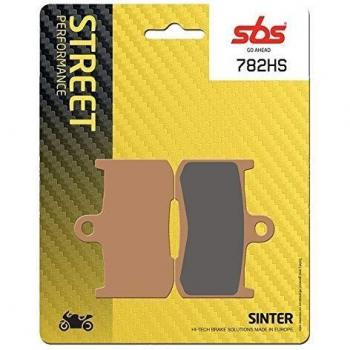 Pastillas de Freno Anteriores Sinterizadas SBS 782HS para Moto