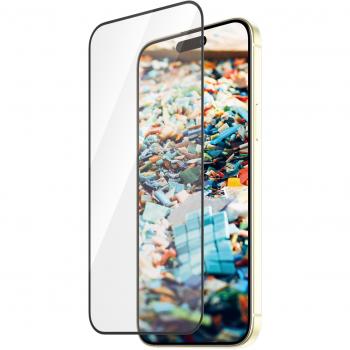 PanzerGlass UWF Refresh Protector de Pantalla de Vidrio Reciclado para iPhone 15 Plus, 1 pieza