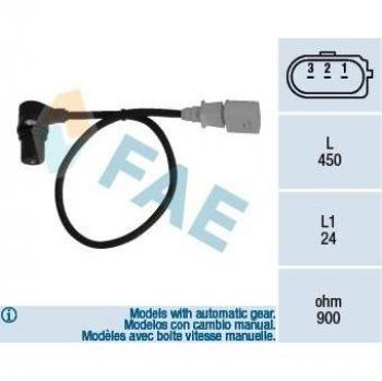 Sensor de posición del cigüeñal FAE 79055