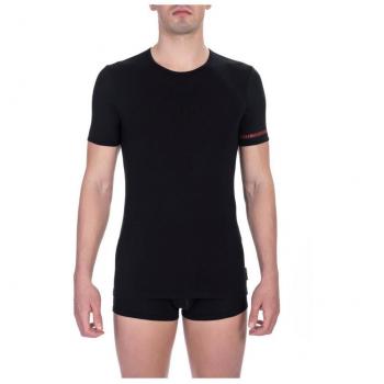 Bikkembergs Black Cotton T-Shirt - S