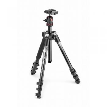 Manfrotto - Kit de aluminio, trípode de viaje ser libre color, gris