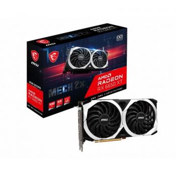 MSI Radeon RX 6650 XT MECH 2X 8G OC Tarjeta Gráfica - AMD, 8GB GDDR6, OC (Overclocked)