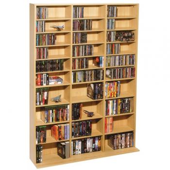 Atlantic Oskar 1080 Wood Media Cabinet MDF Wood optical disc stand