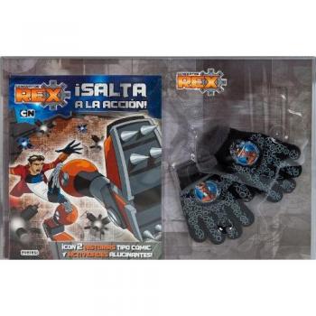 Generator Rex. Blíster con libro de actividades y guantes