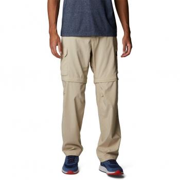 Columbia - Pantalón convertible de senderismo de hombre Silver Ridge™ Utility Beige Claro Regular 30