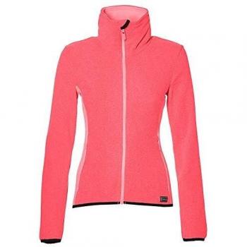 O'NEILL Ventilator FZ - Chaqueta de Forro Polar para Mujer, otoño/Invierno, Mujer, Color Naranja neón y Rosa, tamaño Large