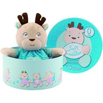 Chicco Suaves Abrazos Reno Grande de Peluche Color Azul