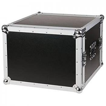 48.26 cm Rack - Flight Case 8 HE, double door