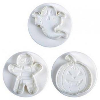 Pavoni Plunger Cutter 3 Piece Halloween Set