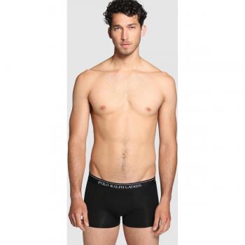 Ralph Lauren Classic 3 Pack Trunk Men's Boxer Shorts in Black