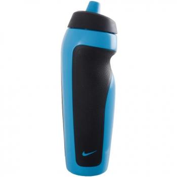 Nike Botella Sport, unisex, Sport, Blau/Schwarz, 590 ml