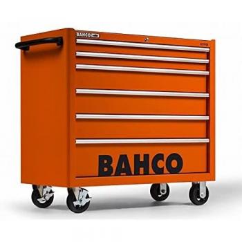 Carro de Herramientas Bahco C75 Clásico Naranja 40 con 6 Cajones 986x501x1100 mm