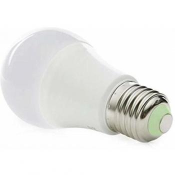 Greenice | Pack 5 Bombilla LED E27 Esférica Aluminio/Pc 5W 450Lm 30.000H | Blanco Frío