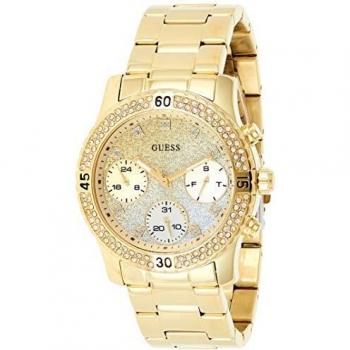 Guess Womens Multi dial Quartz Watch with Stainless Steel Strap W0774L5