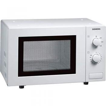 Siemens HF 12M240 - Microondas, 800 W, reloj integrado, color blanco