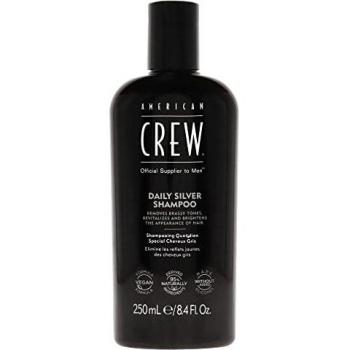 American Crew Daily Silver Shampoo for Gray, White, and Blonde Hair 250 ml