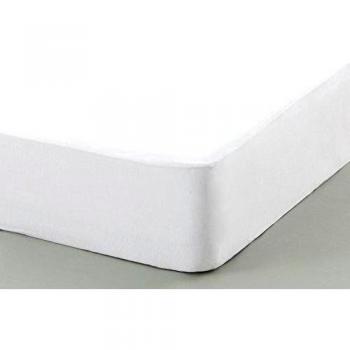 Oasis 25588 - Protector de colchón, impermeable, transpirable, 100% algodón, 160 x 190/200 cm, color blanco