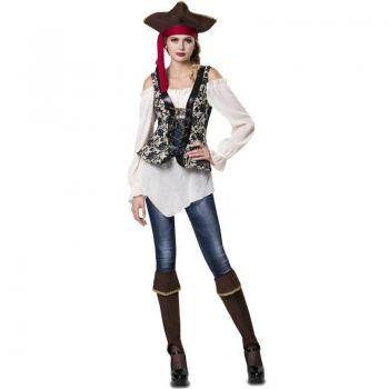 Disfraz de Pirata Aventurera para Mujer