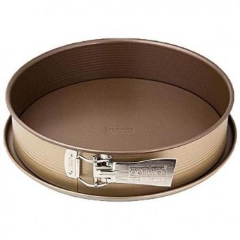 Moldes Desmontables Mojave Gold Ø 28 cm con Base Plana y Antiadherente Reforzada