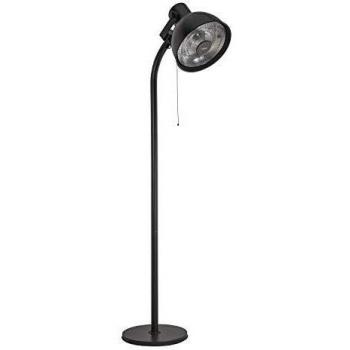 Bimar Estufa Halógena Exterior de Pie - Calefactor Radiante 2000W - 3 Potencias - Ajustable en Altura - Aluminio y Hierro - Dimensiones: 47x247x88 cm